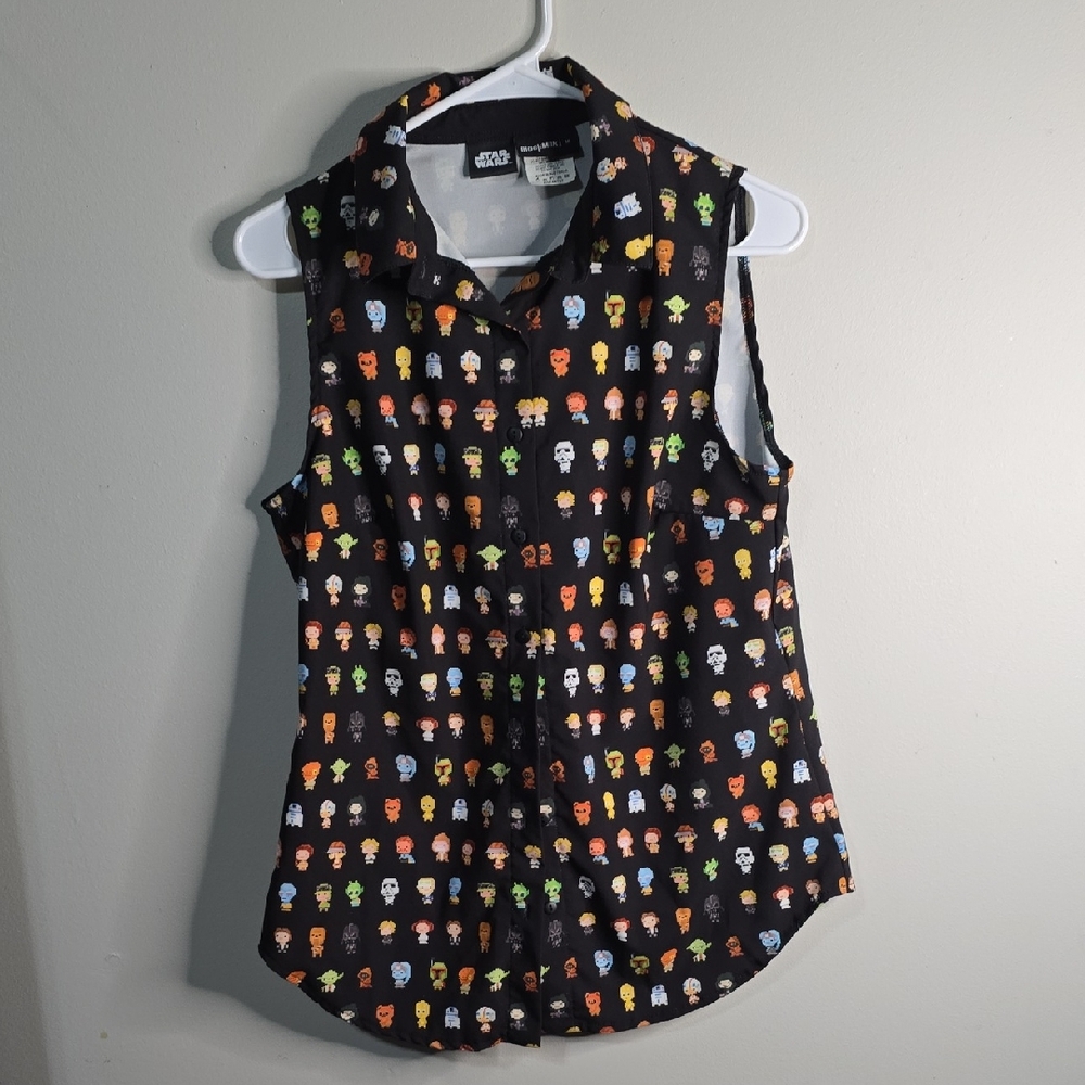 Black Milk 8-bit Star Wars Business Time Shirt